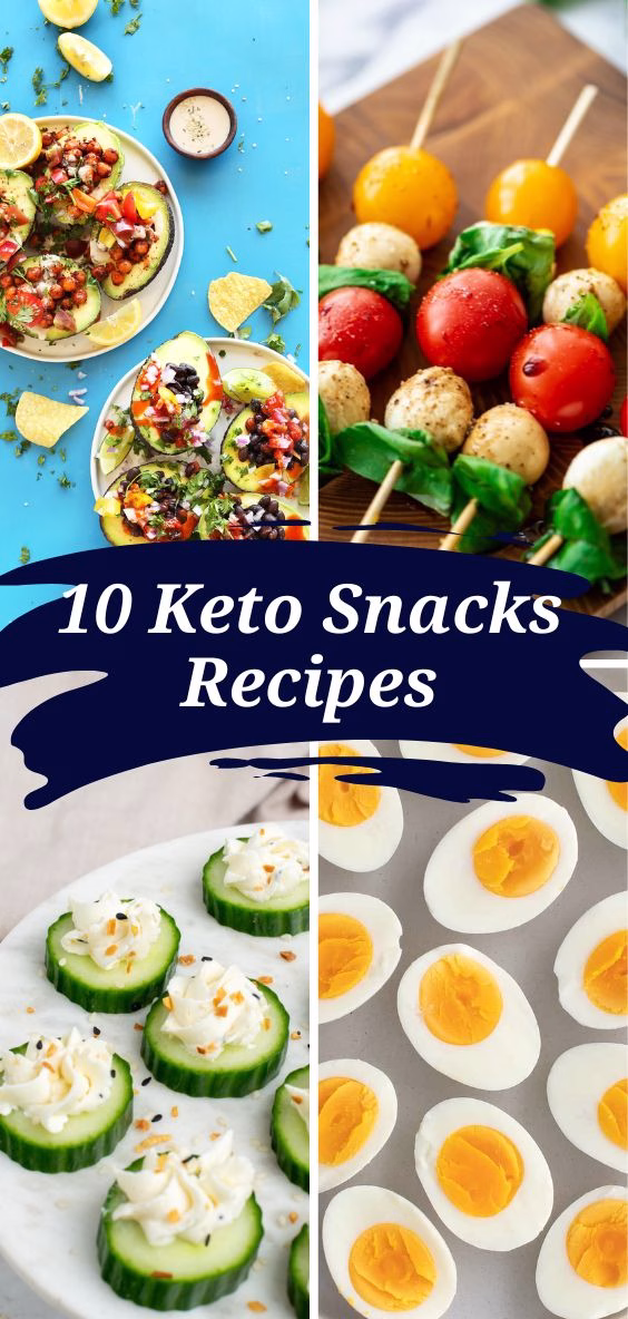 10 Keto Snacks Recipes