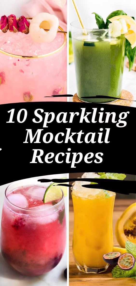 Sparkling Mocktail Recipes