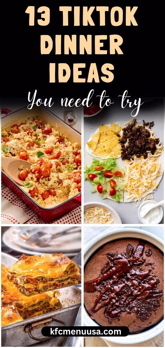 TikTok Dinner Ideas