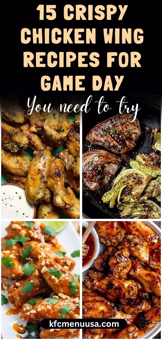 Crispy Chicken Wing Recipes for Game Day