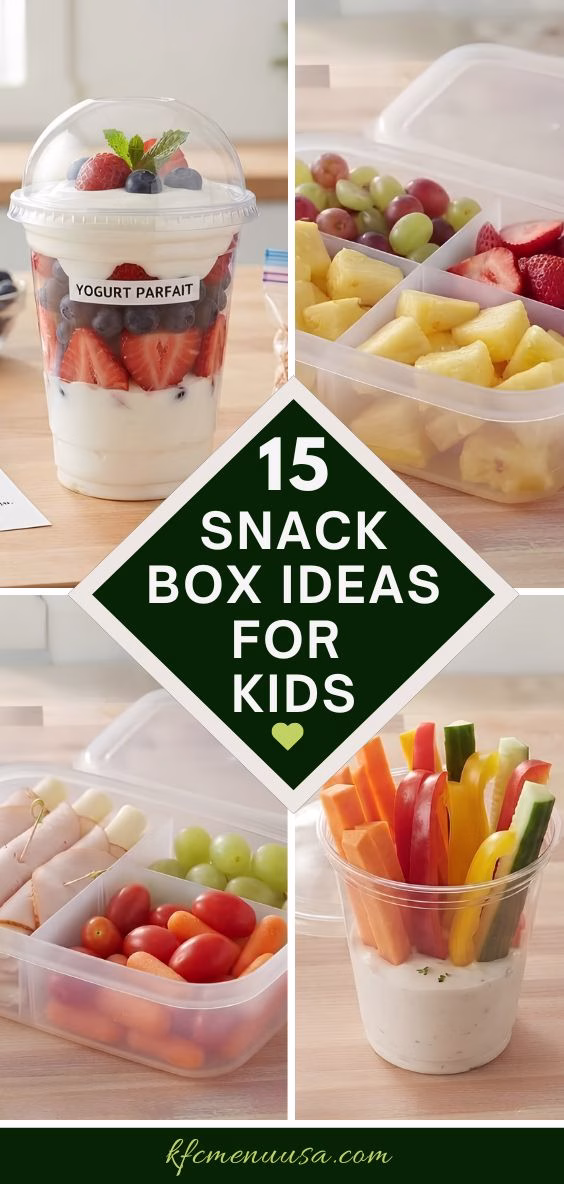 Snack Box Ideas for Kids