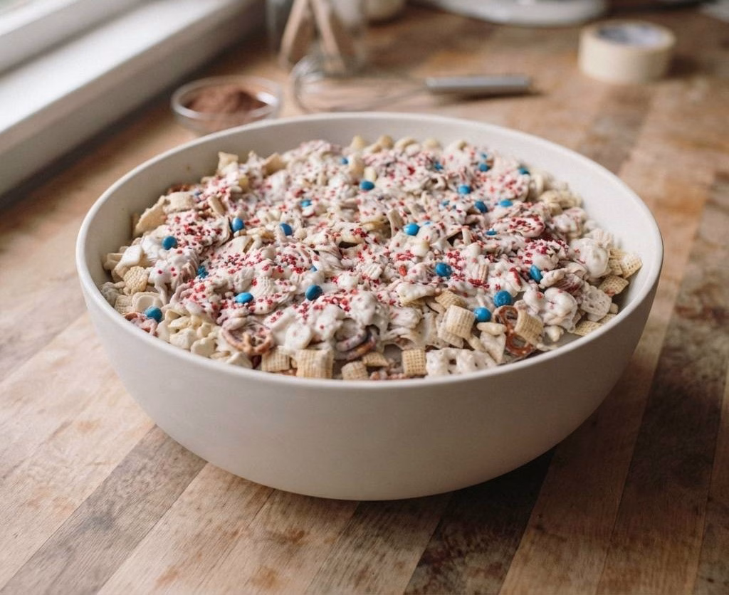 4th of July Snack Mix Recipe