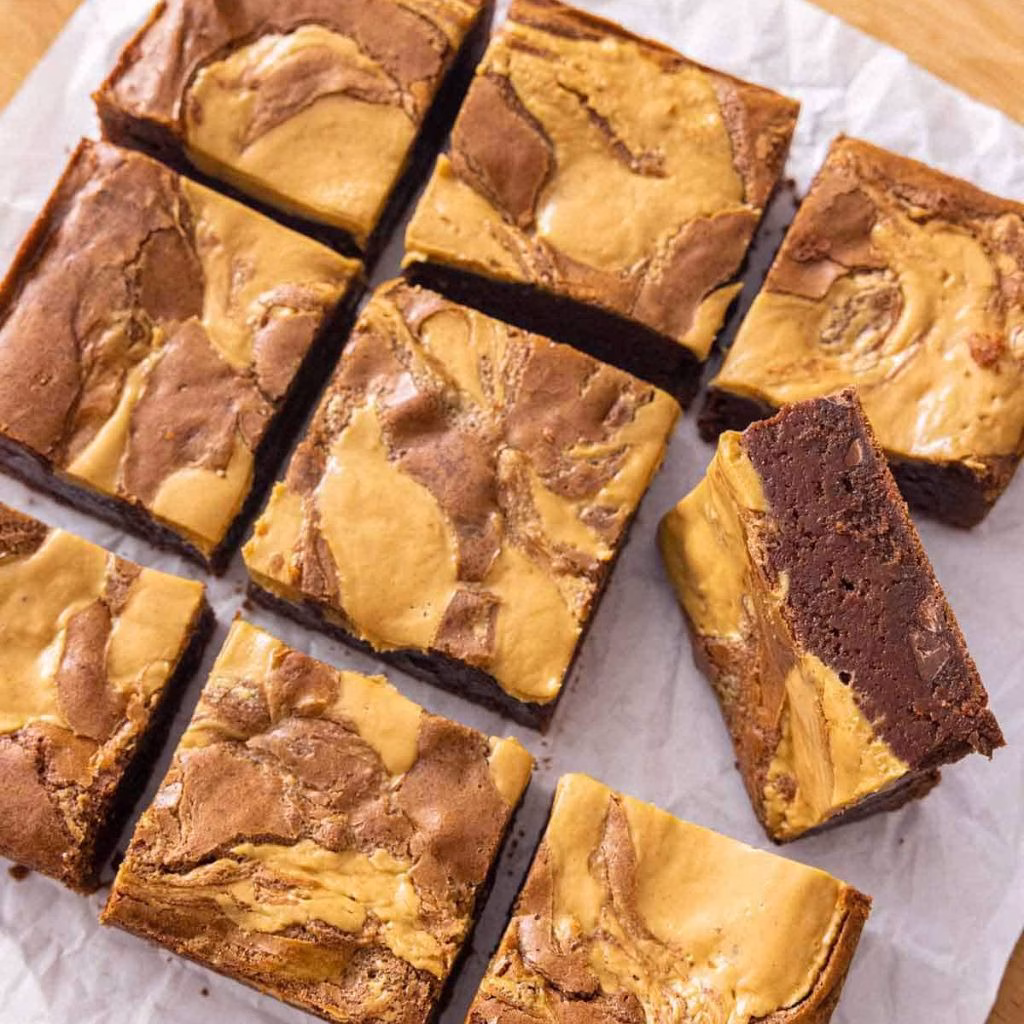Peanut Butter Brownies