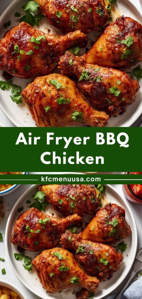 Air Fryer BBQ Chicken Recipe