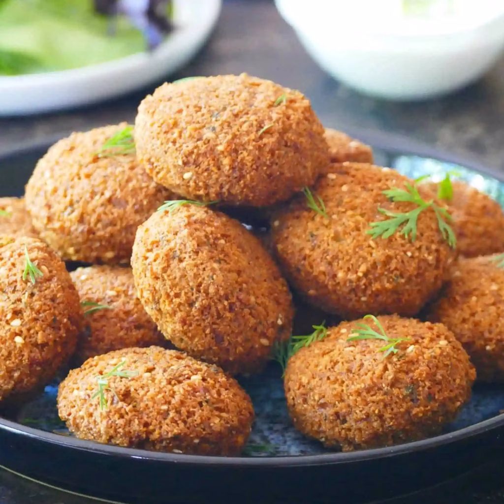 Air Fryer Frozen Falafel