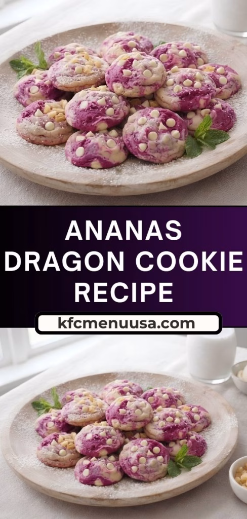 Ananas Dragon Cookie Recipe