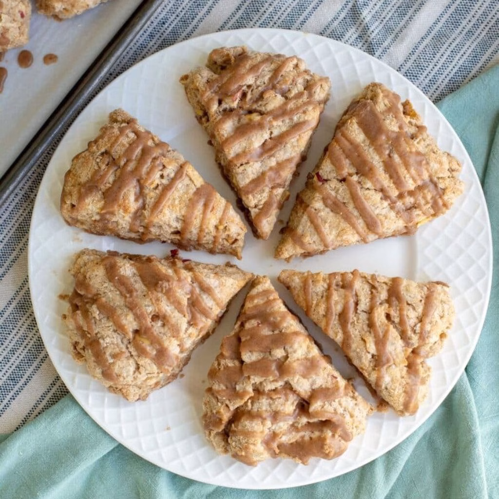 Apple Cinnamon Sourdough Scones