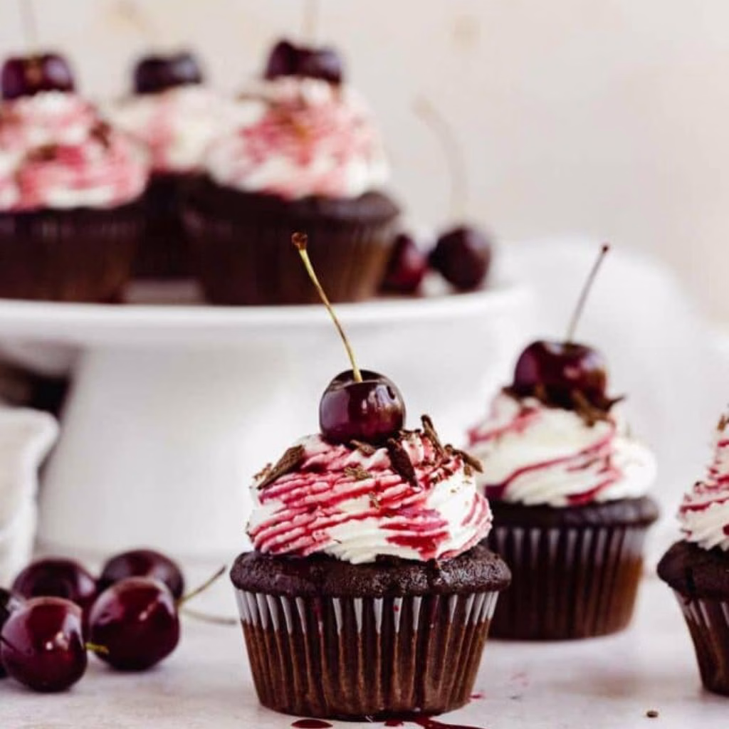 Black Forest Cupcakes