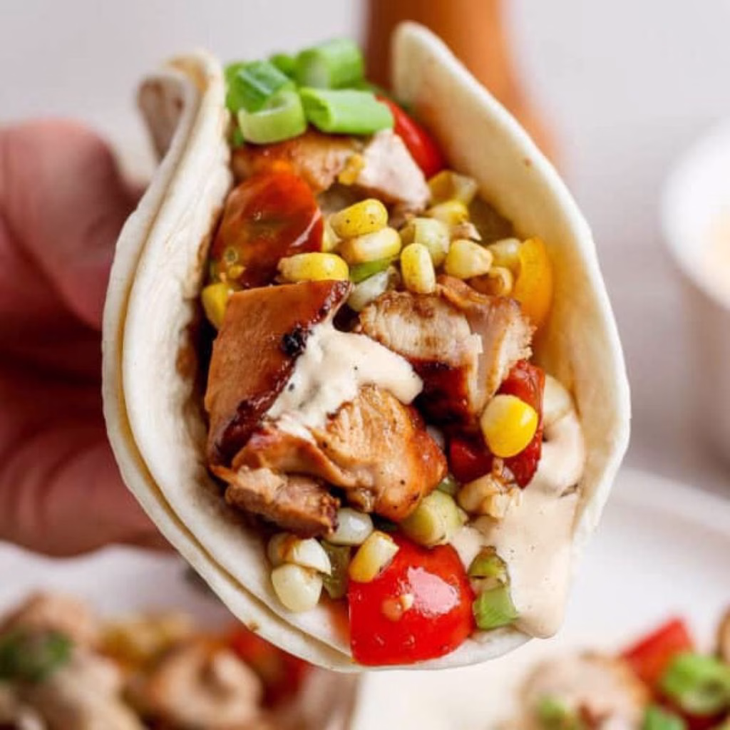 Blackstone Chicken Tacos