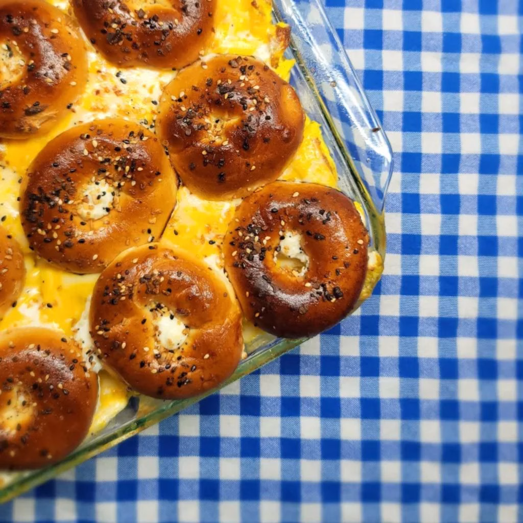 Breakfast Bagel Sliders