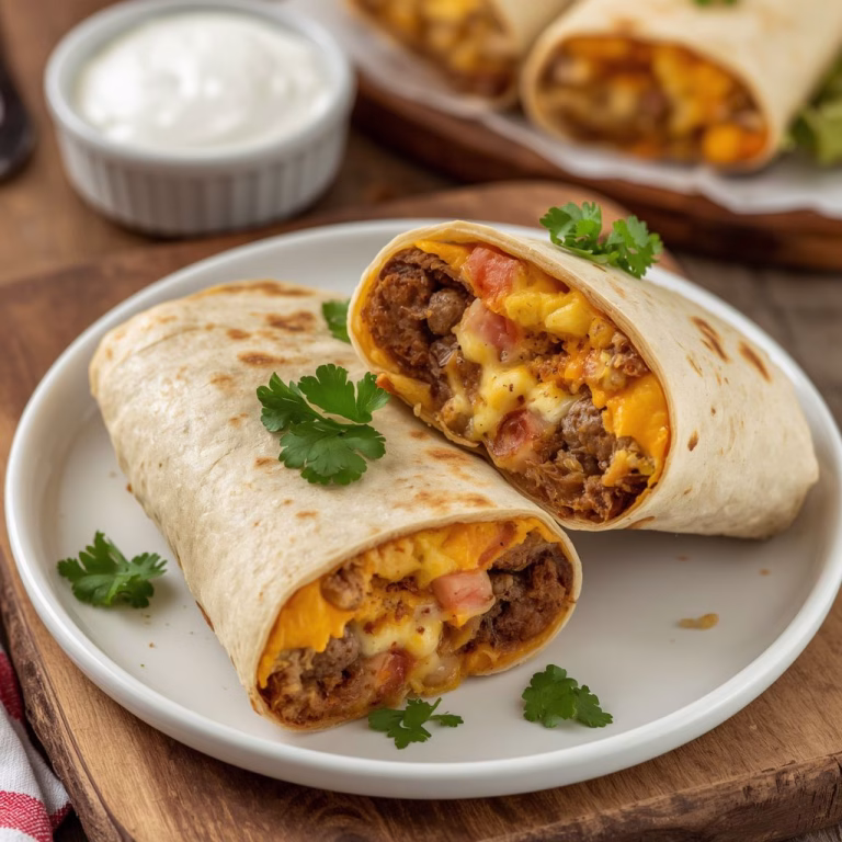 Breakfast Burritos Recipe