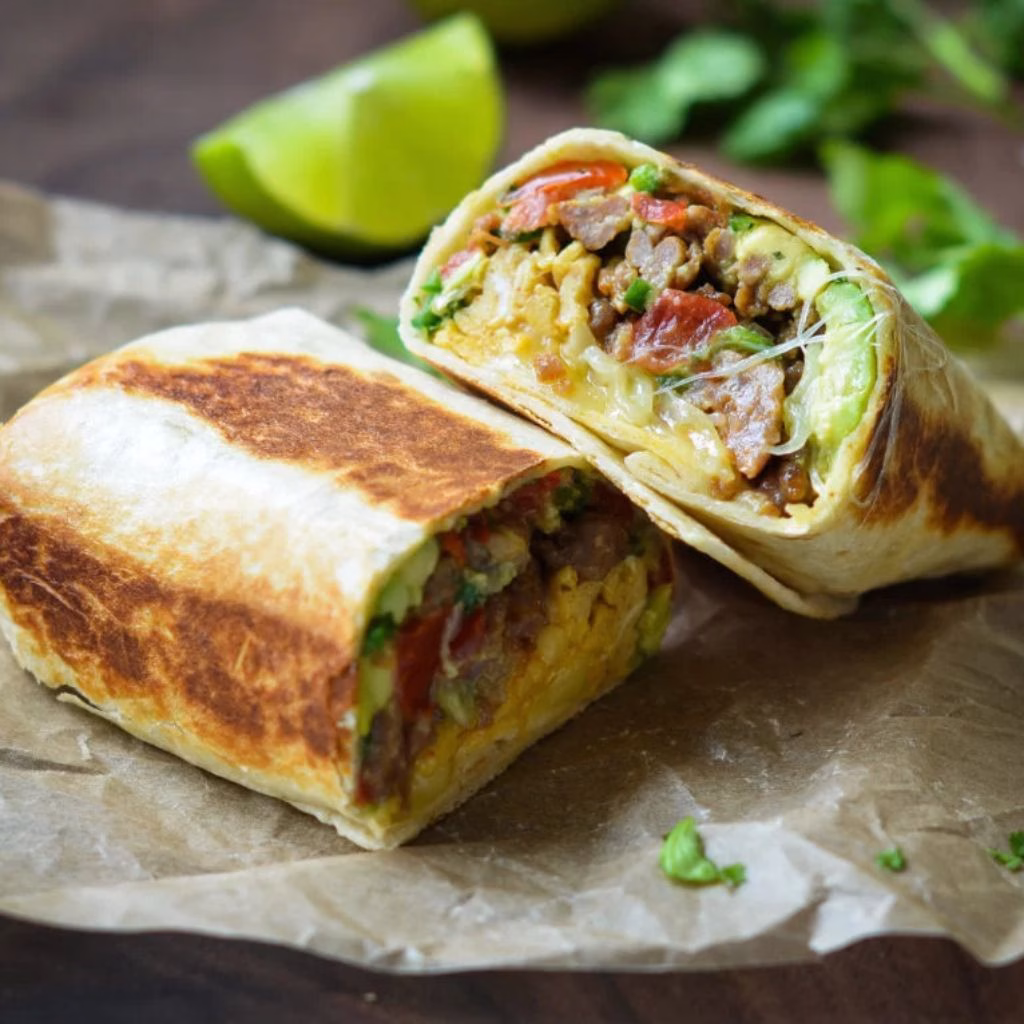 Breakfast Egg Burritos