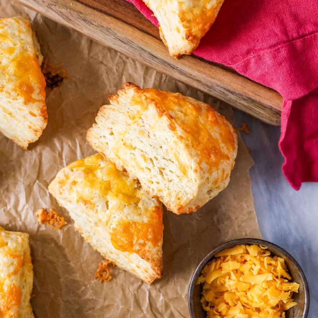 Cheese, Flour & Cream Scones