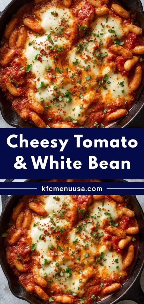 Cheesy Tomato and White Bean Recipe