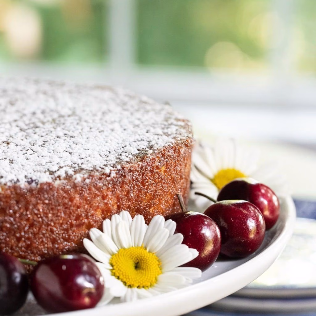 Cherry Almond Cake