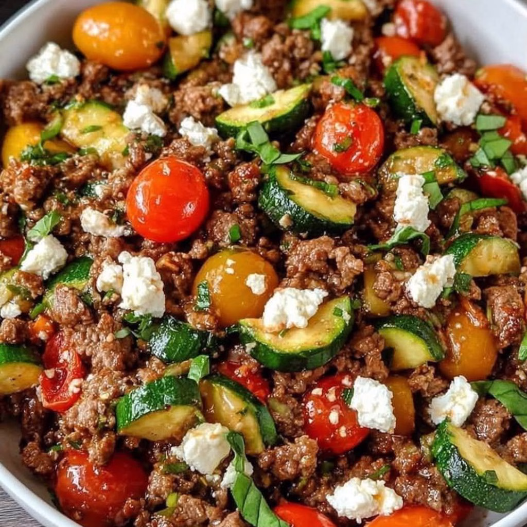 Cherry Tomato and Zucchini Stir-Fry