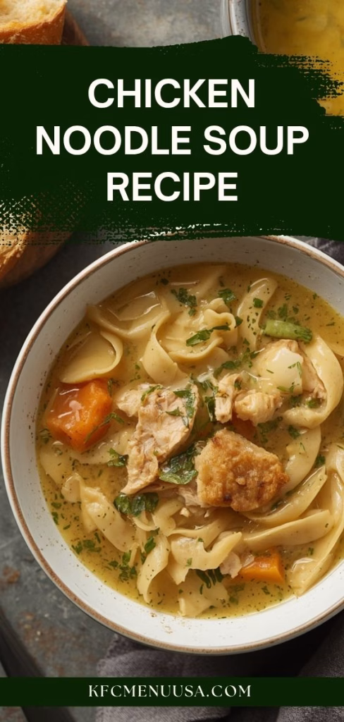Chicken Noodle Soup Recipe