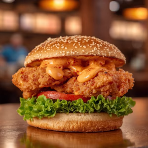 Chicken Zinger Burger Recipe