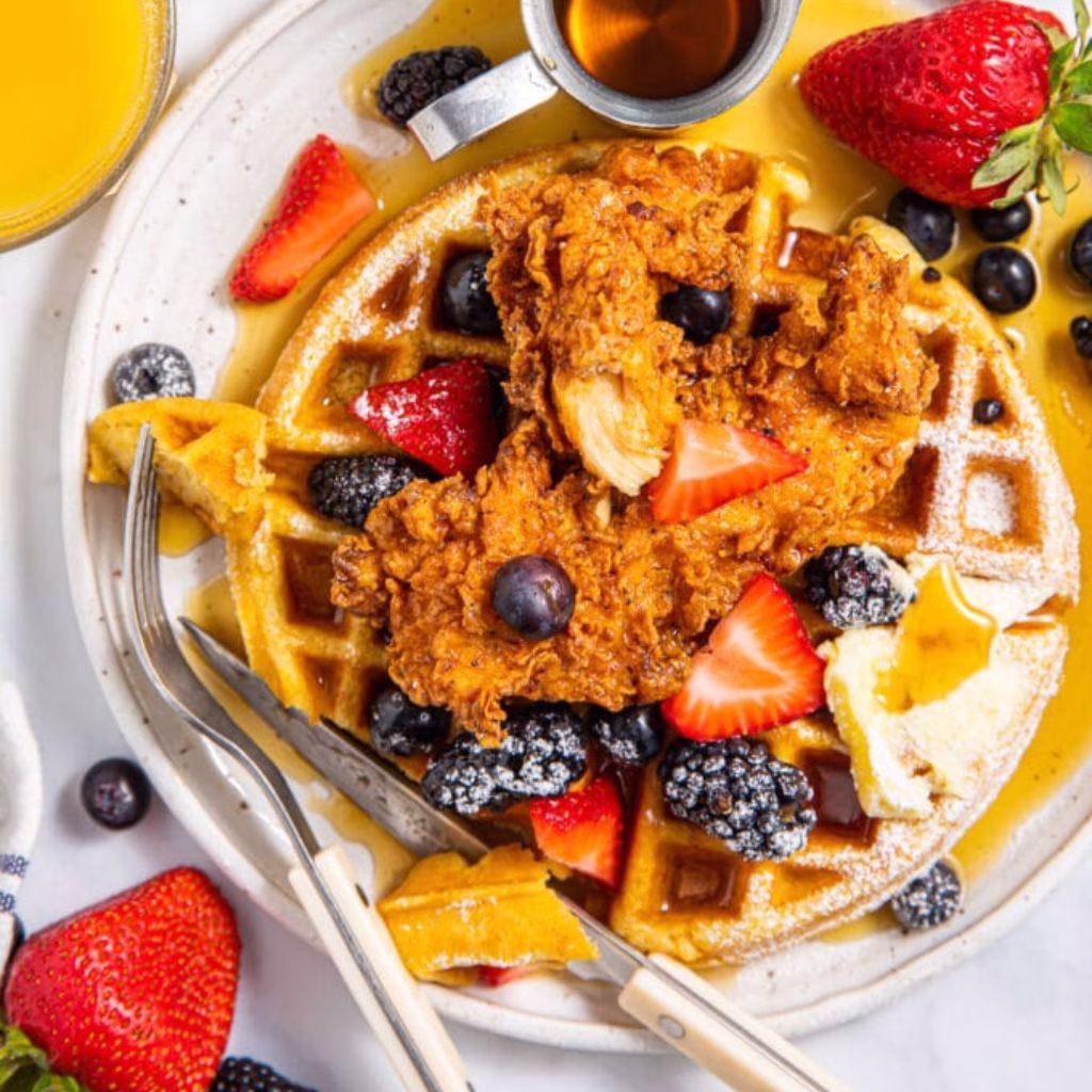 Chicken and Waffles