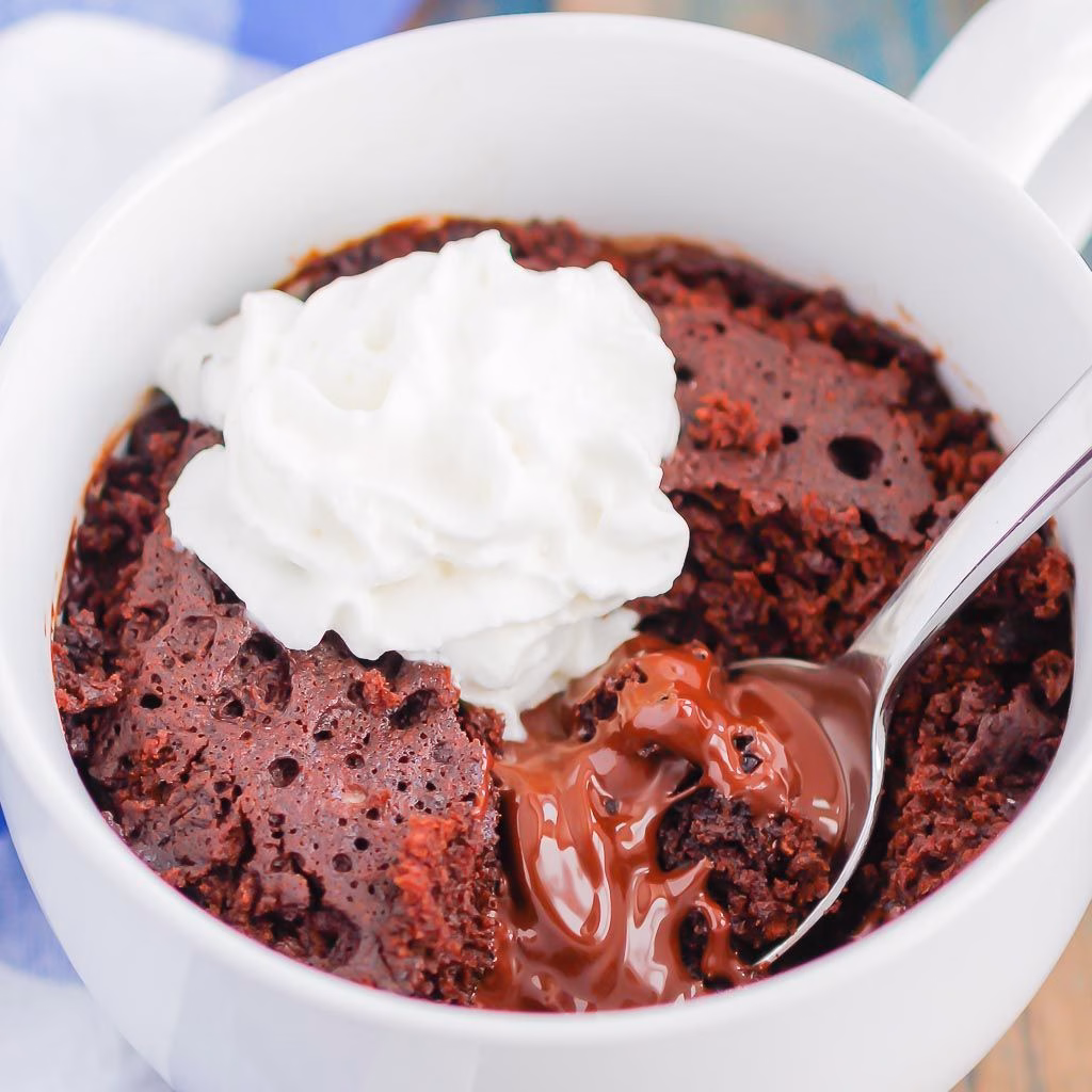 Chocolate Lava Mug Cakes