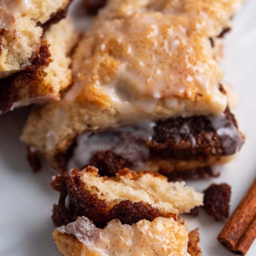  Cinnamon Roll Sourdough Discard Scones
