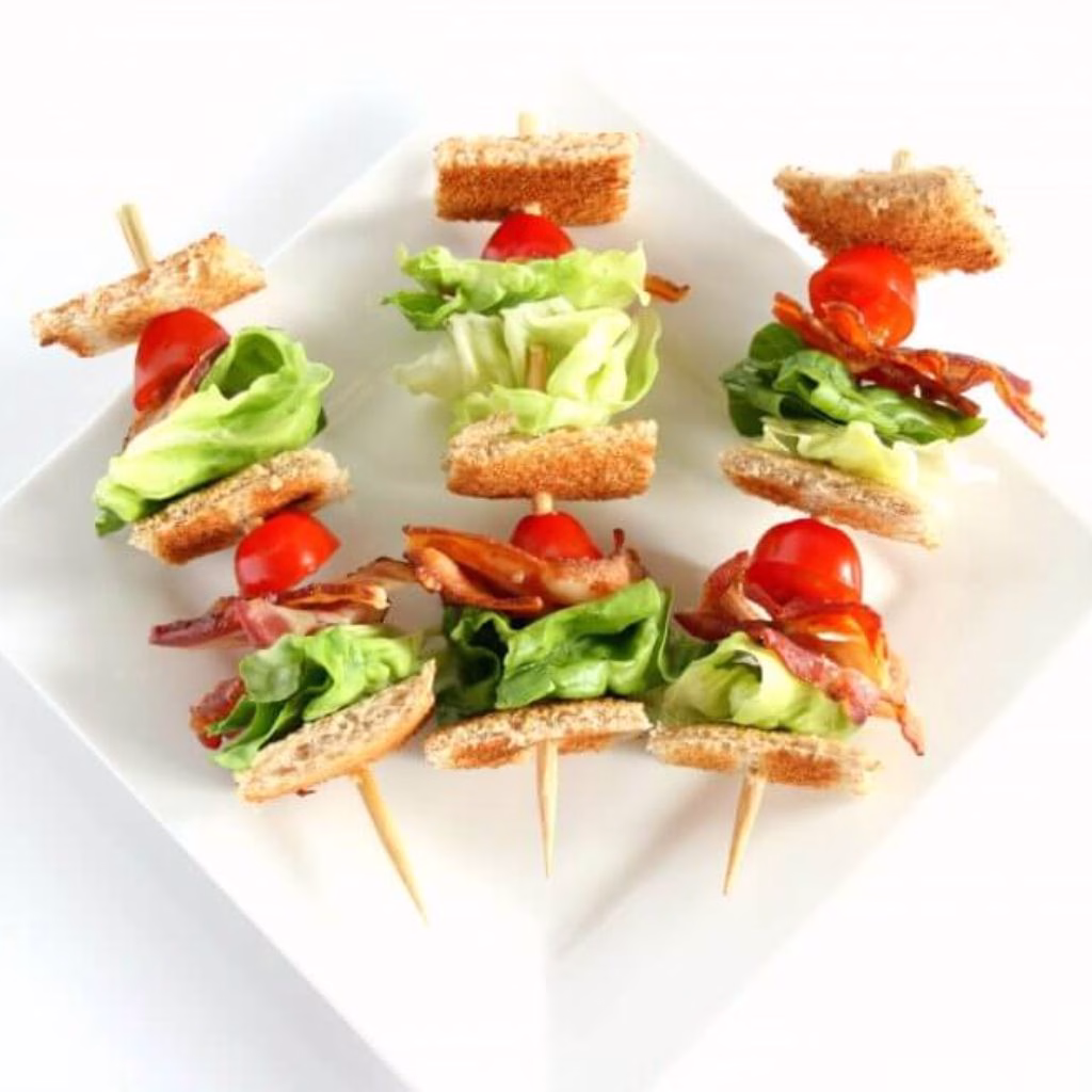 Classic BLT Flavors in Fun Skewer Bites
