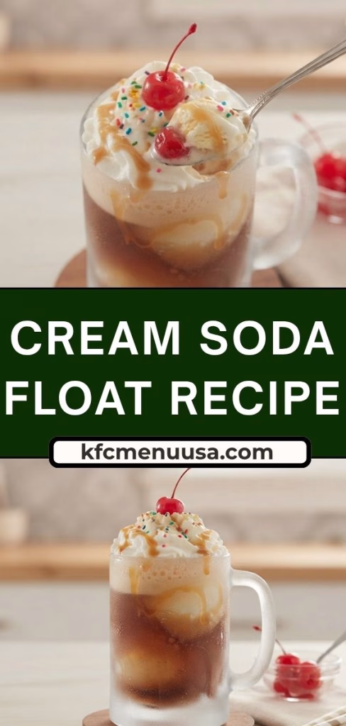 Cream Soda Float Recipe
