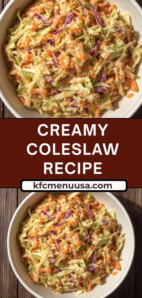 Creamy Coleslaw Recipe