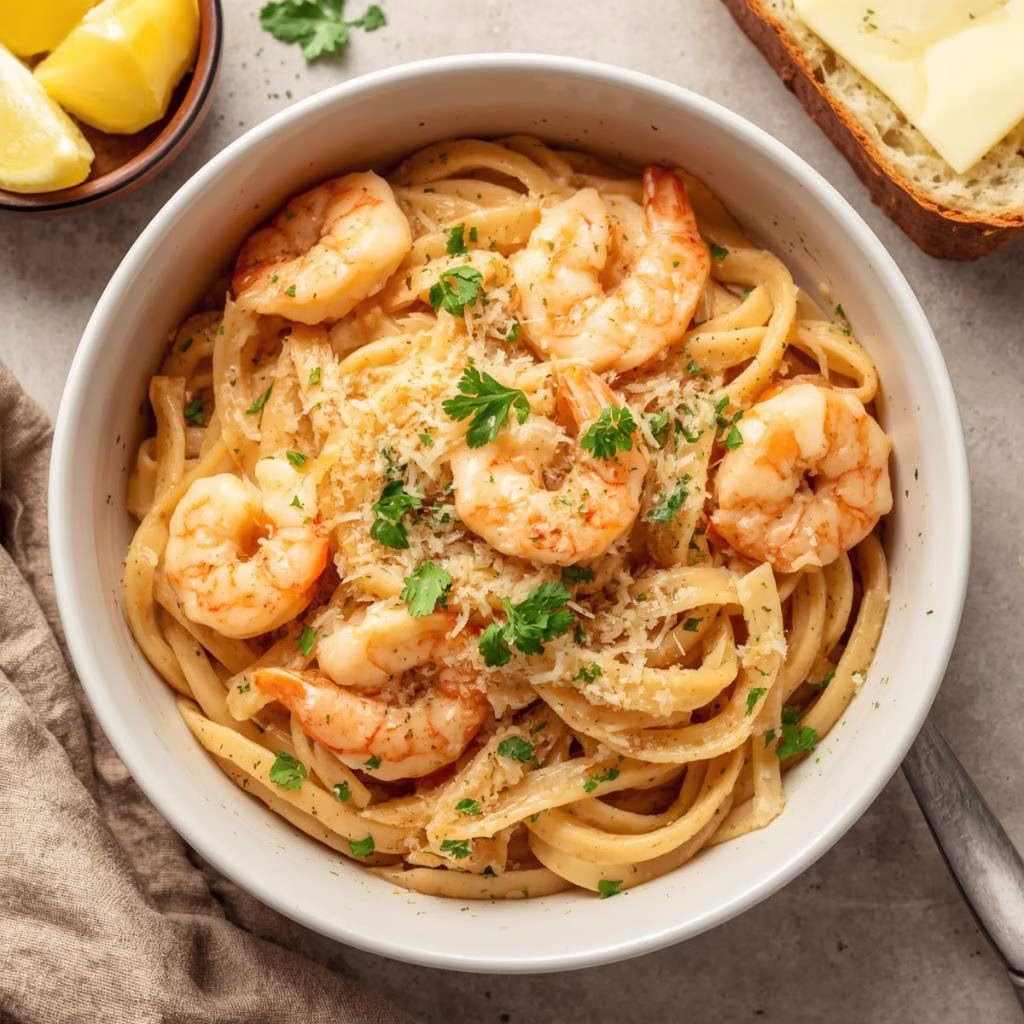 Creamy Garlic Shrimp Recipe