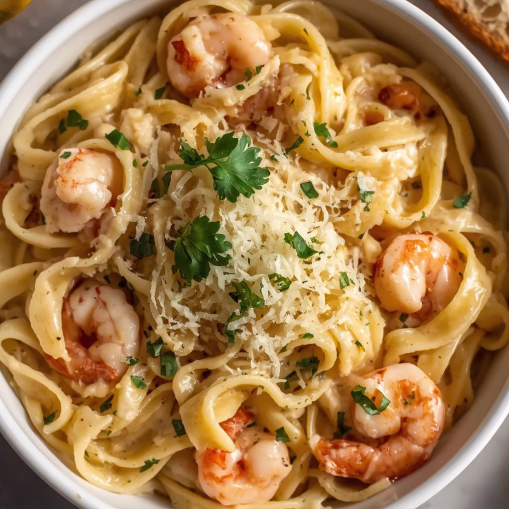 Creamy Garlic Shrimp Recipe