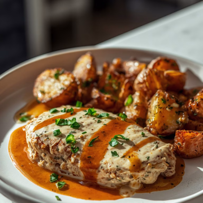 Creamy Herb Chicken & Potatoes Recipe