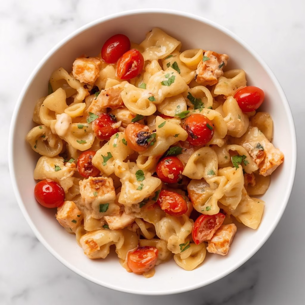 Creamy Salmon Tzatziki Pasta Salad Recipe