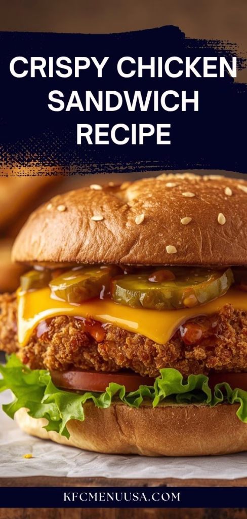 Crispy Chicken Sandwich Recipe