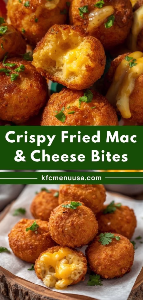 Crispy Fried Mac and Cheese Bites Recipe