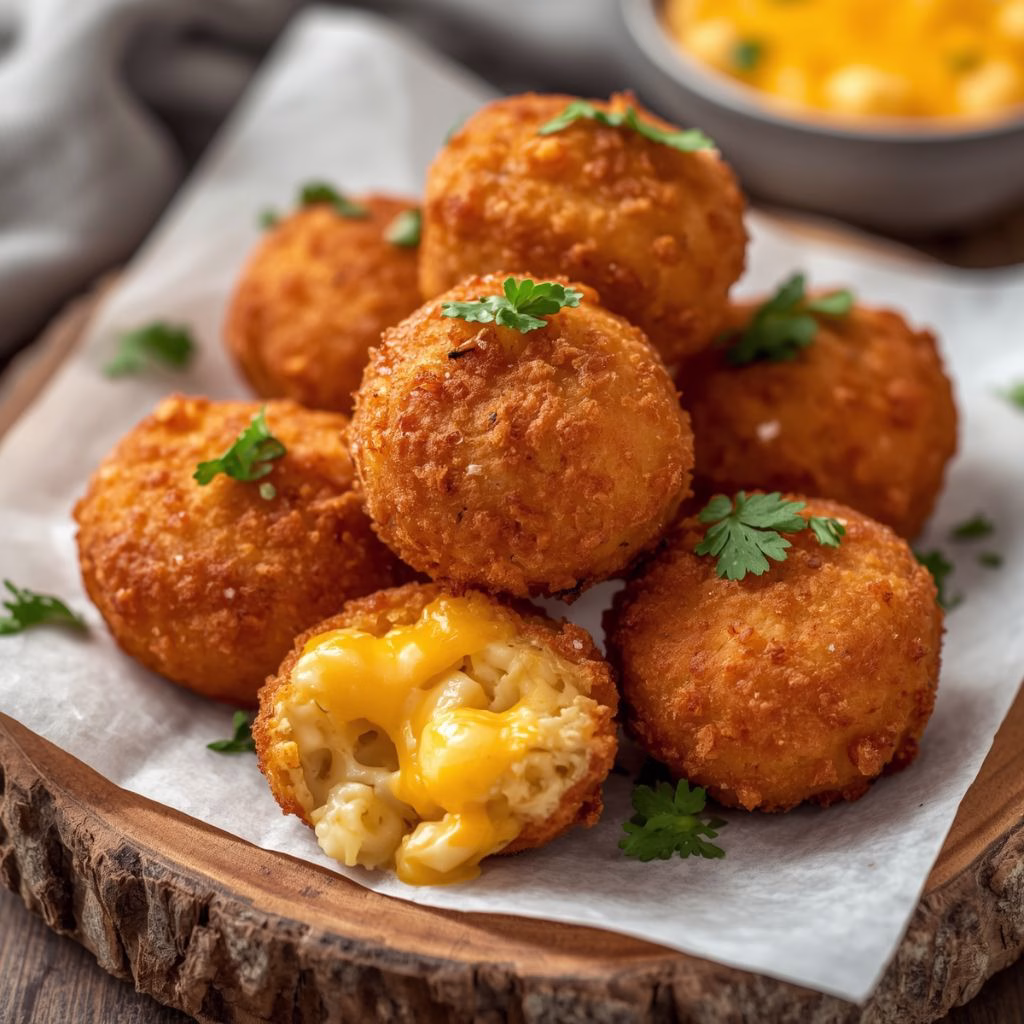 Crispy Fried Mac and Cheese Bites Recipe