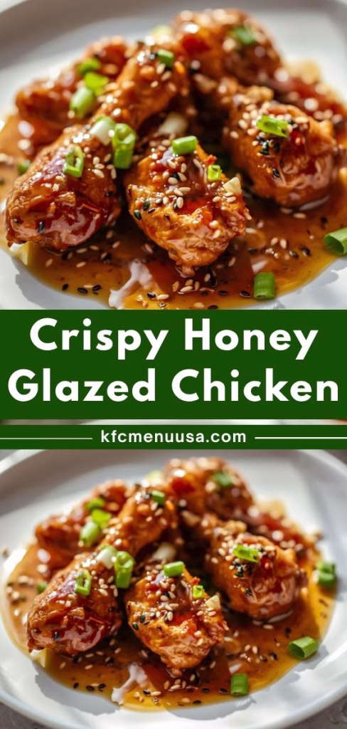 Crispy Honey Glazed Chicken Recipe