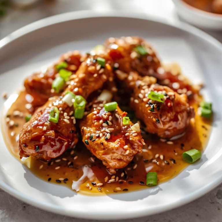 Crispy Honey Glazed Chicken
