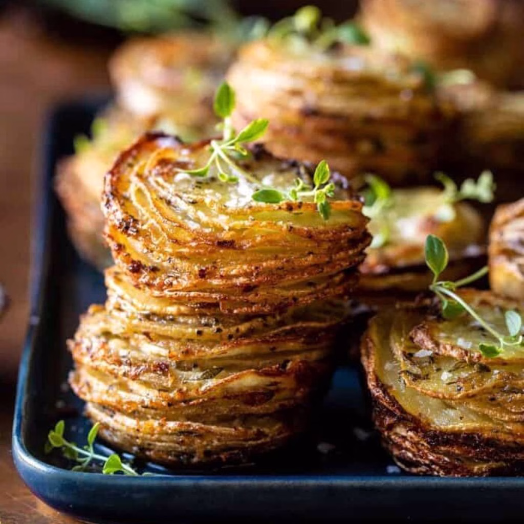 Crispy Stacked Potatoes