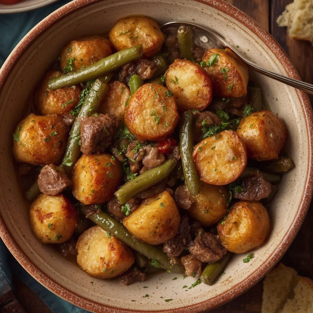 Crockpot Swamp Potatoes Recipe