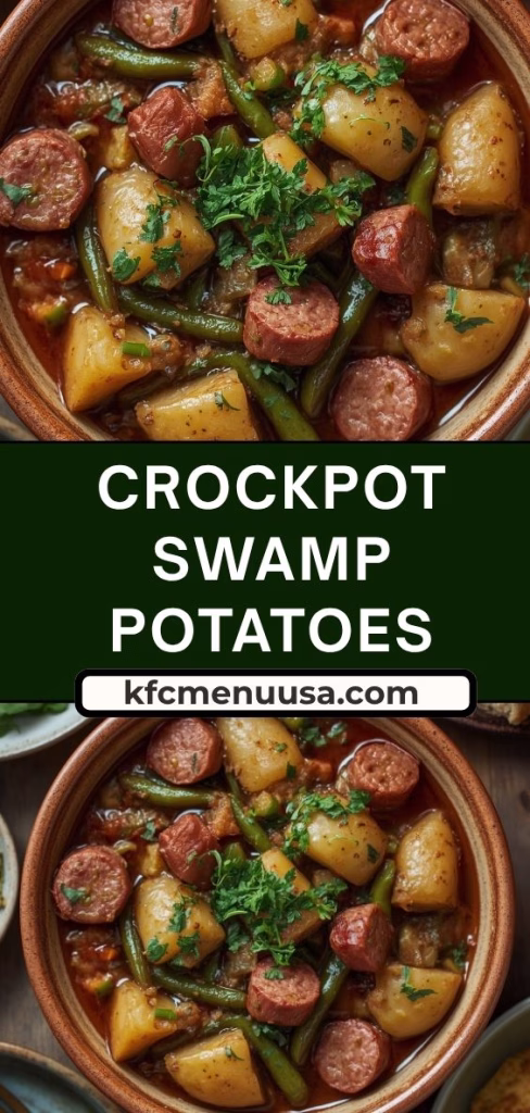 Crockpot Swamp Potatoes Recipe