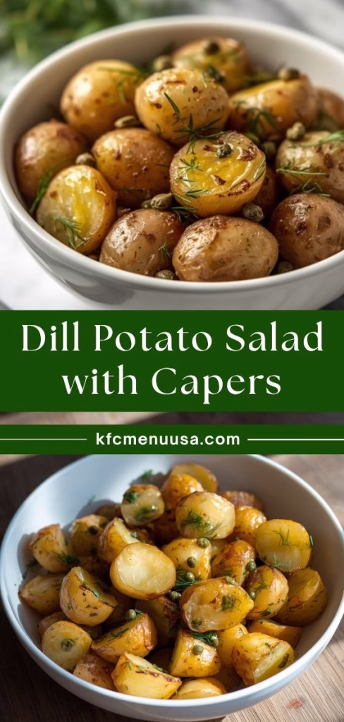 Dill Potato Salad with Capers Recipe