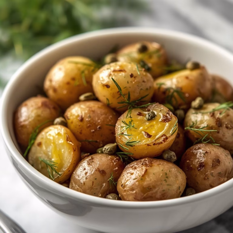 Dill Potato Salad with Capers Recipe