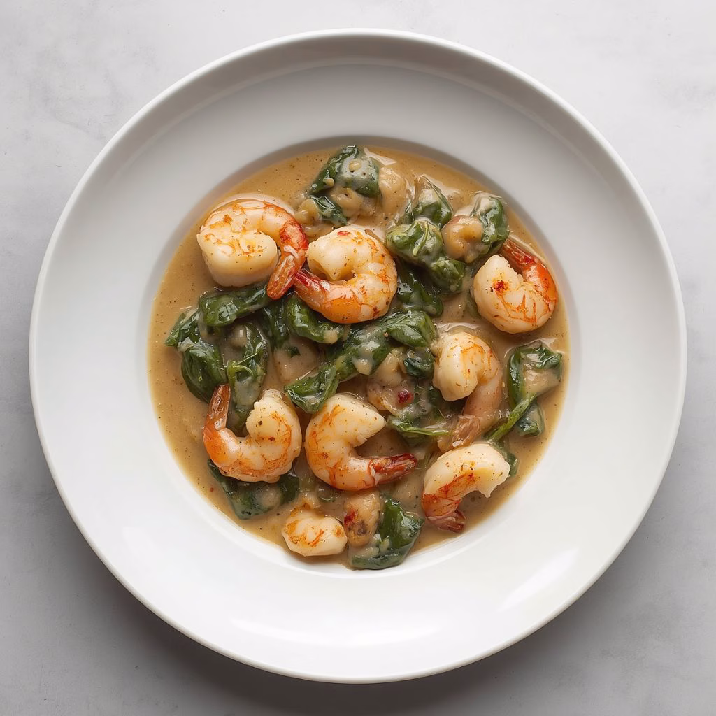 Easy Butter Cream Shrimp Recipe