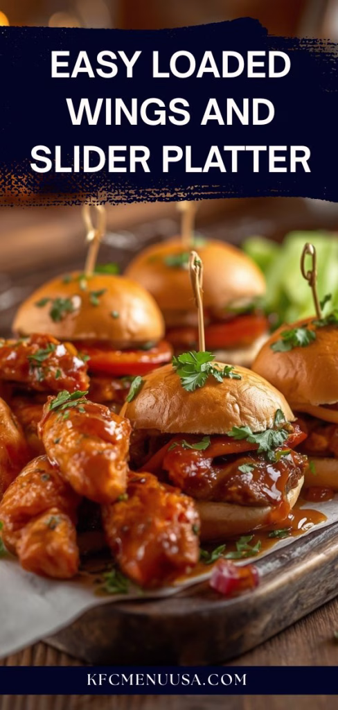 Easy Loaded Wings and Slider Platter