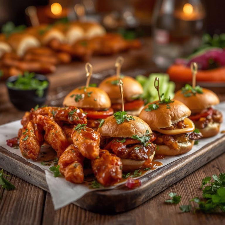 Easy Loaded Wings and Slider Platter