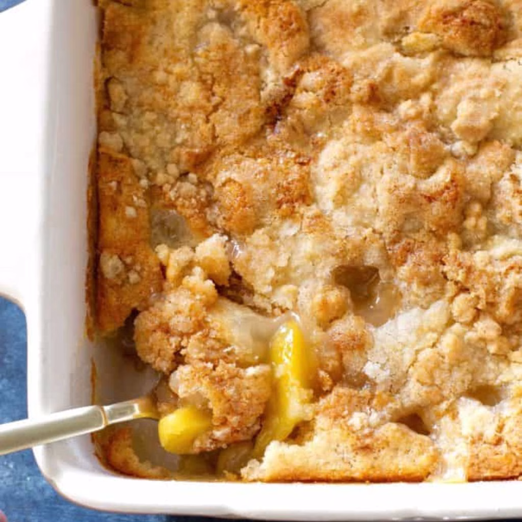 Easy Peach Cobbler