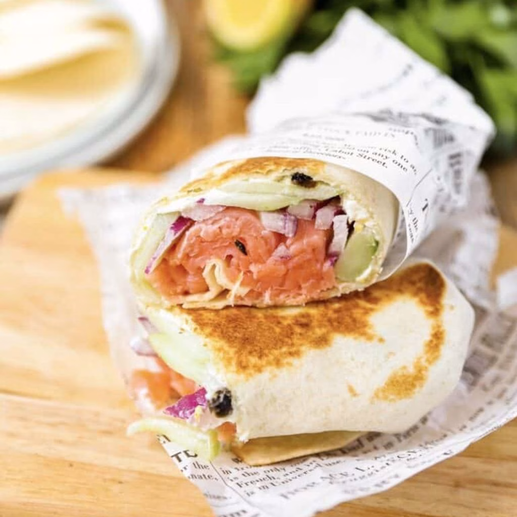 Easy Smoked Salmon Wraps That Skip the Tortilla