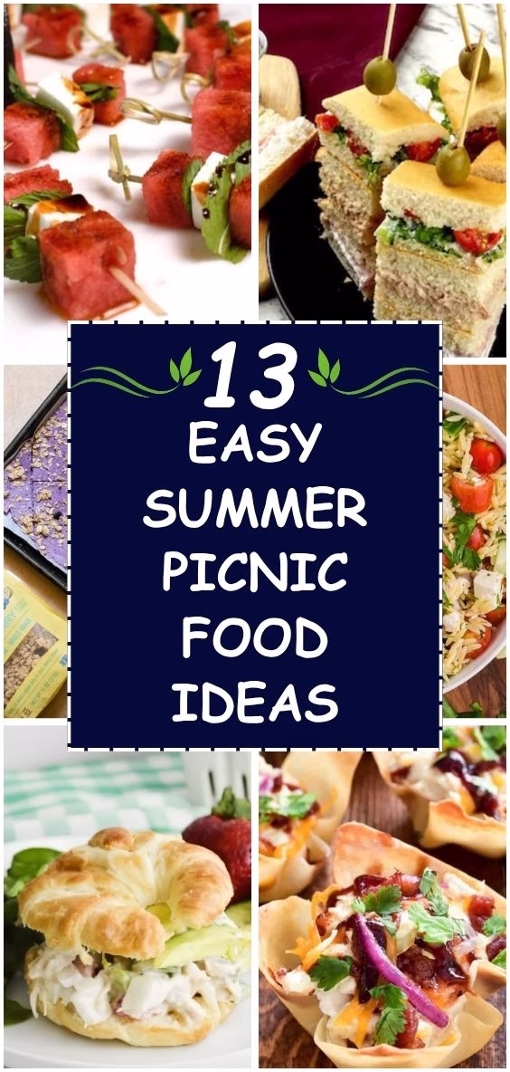 Easy Summer Picnic Food Ideas