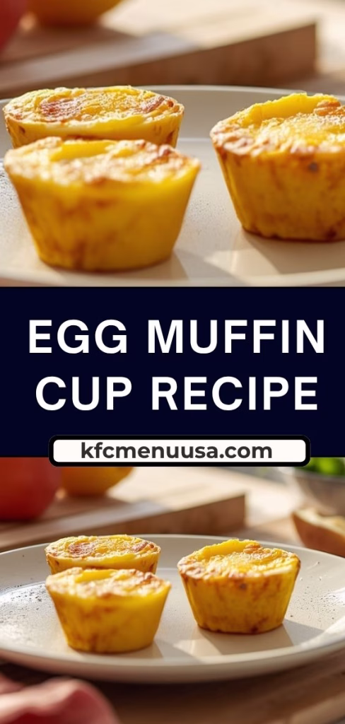 Egg Muffin Cups Recipe