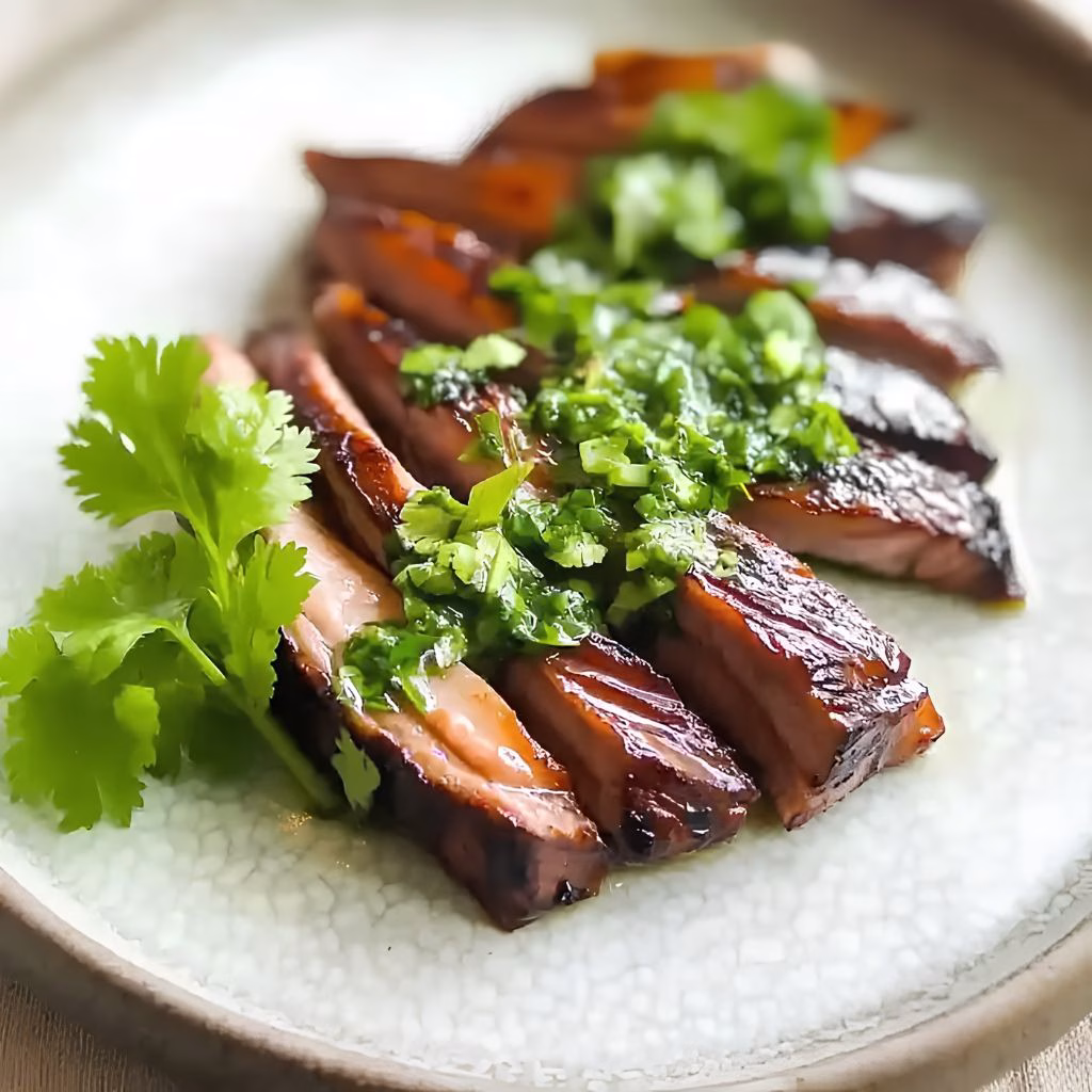 Flank Steak with Chimichurri Recipe